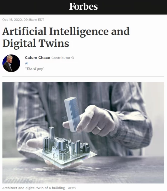 Artificial Intelligence and Digital Twins
