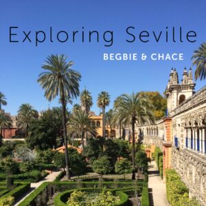 A view of Seville's fabulous Alcazar, a fairy-tale palace built by Moors and Christian's in Spain's glory years.