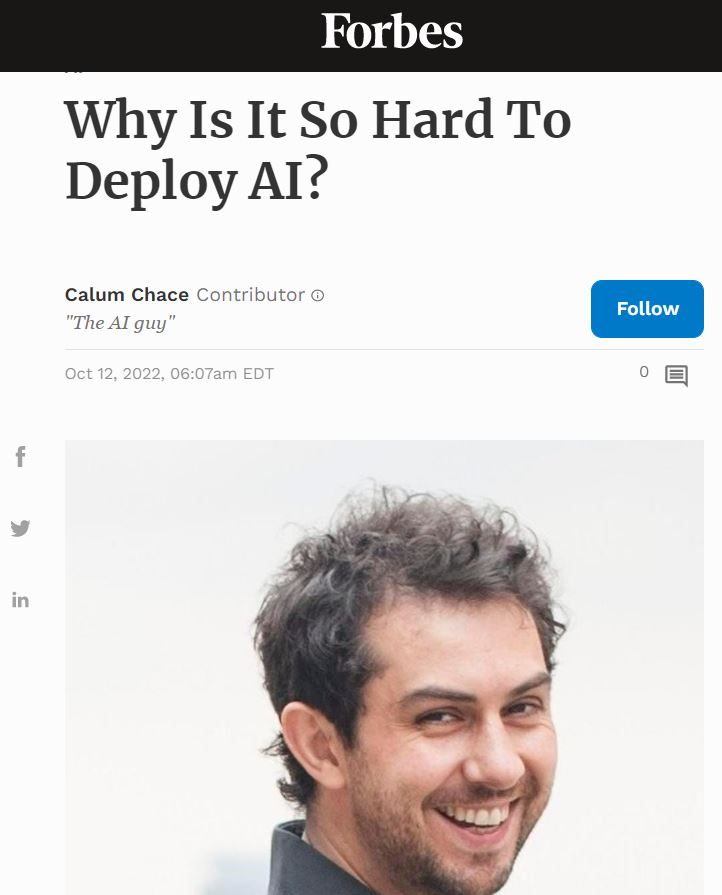 Why is it so hard to deploy AI?