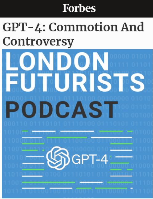 GPT-4, commotion and controversy