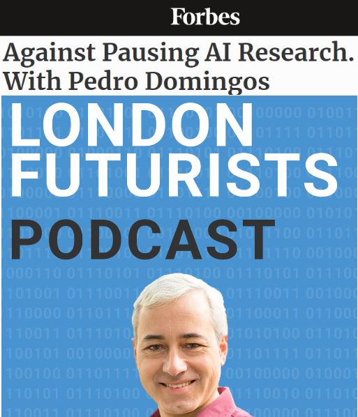 Against pausing AI research. With Pedro Domingos